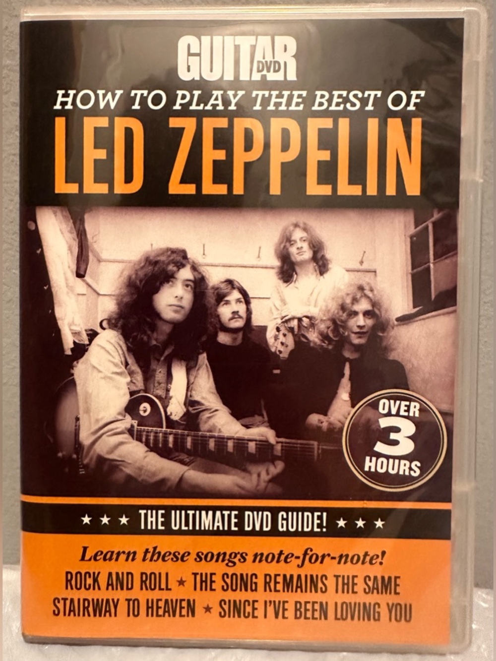 Guitar DVD How To Play Best of Led Zeppelin Learn Songs Stairway Rock & Roll
